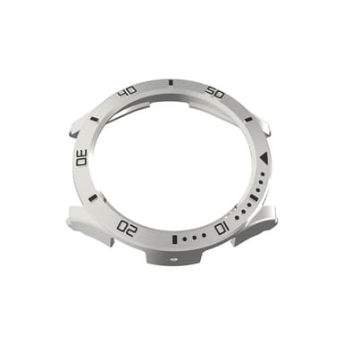 Etui og skærmbeskytter til Samsung Galaxy Watch 5 Pro 45 mm Sølv