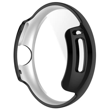 INF Etui med skærmbeskytter til Google Pixel Watch 1/2 Sort