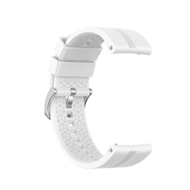20 mm silikone urrem til Huawei Watch GT 2 42 mm, Samsung/Huawei Sort