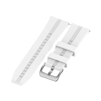 20 mm silikone urrem til Huawei Watch GT 2 42 mm, Samsung/Huawei Sort