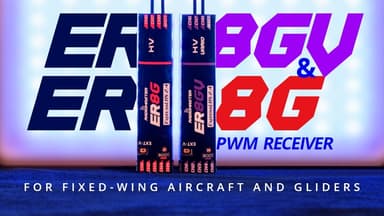 Radiomaster ELRS ER8GV 8ch PWM Receiver 2.4GHz