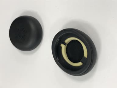 INF Ørepuder 1 par Sort Jabra Elite 45H / Jabra Evolve2 65