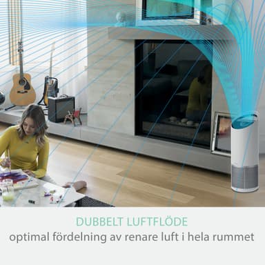 Leitz TruSens™ Z-2000 Luftrenser, Mellemstørrelse rum