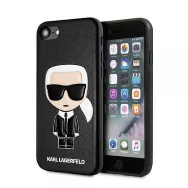 Karl Lagerfeld iPhone 7/8/SE Cover FUld Body Sort