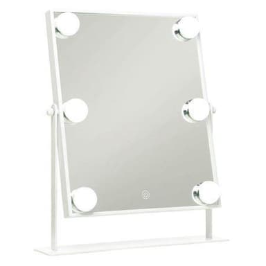 filter Kontoret aflivning UNIQ Hollywood Makeup Spejl med lys og touch funktion - Hvid | Elgiganten