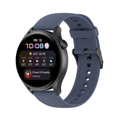 Sport Armbånd Huawei Watch 3 Pro - Gråblå