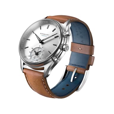 Kronaby Hybrid Smartwatch Sekel 43mm stål hvid skive