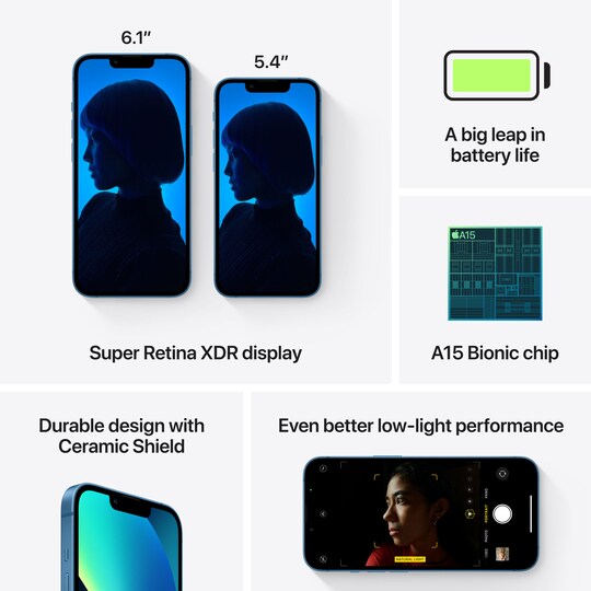 iPhone 13 mini – 5G smartphone 256GB Blue