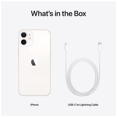 iPhone 12 mini - 5G smartphone 64 GB (hvid)