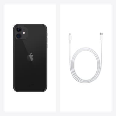 iPhone 11 smartphone 128 GB (sort)