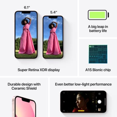 iPhone 13 mini – 5G smartphone 128GB Pink