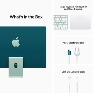 iMac 24" 8C CPU/8C GPU/512 (grøn)