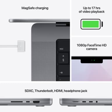 MacBook Pro 14 M1 Pro 2021 512GB (space grey)