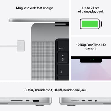 MacBook Pro 16 M1 Max 2021 32/1000GB (silver)