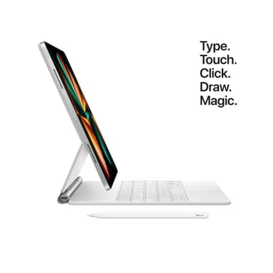 iPad Pro 12,9" 2021 128 GB WiFi + Cellular (sølv)