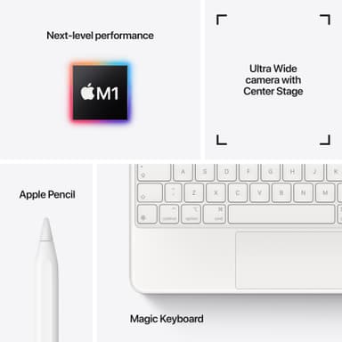 iPad Pro 11" 2021 2 TB WiFi (sølv)