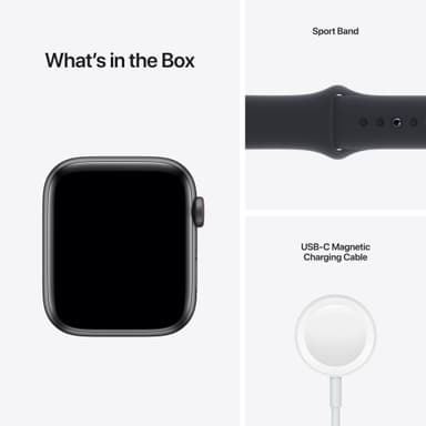 Apple Watch SE 44mm GPS+4G LTE (grey alu/sort sportsrem)
