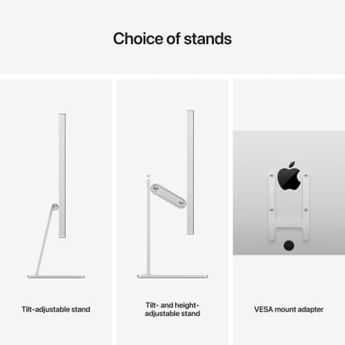 Studio Display med nano-tekstureret glas/højde- og hældningsjusterbar stander