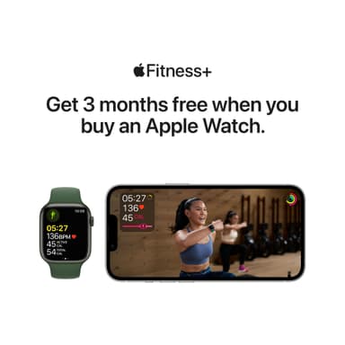 Apple Watch Series 7 41 mm GPS+eSIM (guldstål /Abyss bl. sp. rem)