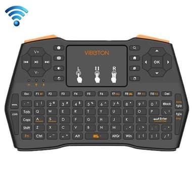 Trådløst tastatur + Touchpad til TV Box / PC mm