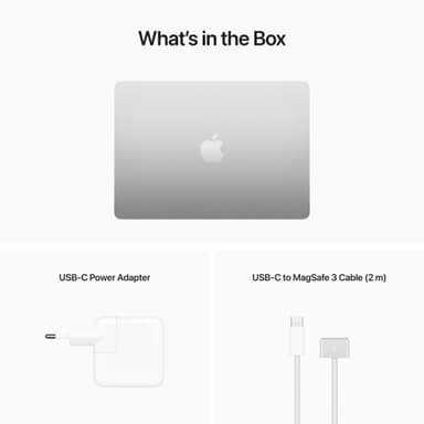 MacBook Air M2 8/512 GB bærbar computer (sølv)