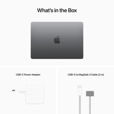 MacBook Air M2 8/512 GB bærbar computer (Space Gray)