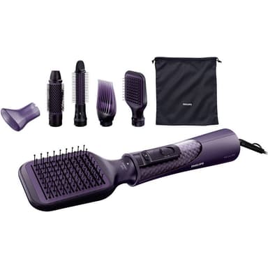 Philips HP8656/00 AirStyler ProCare Hårbørste Lilla med ionisering