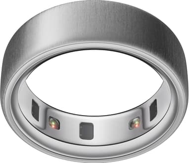 Oura Ring 4 Smart Ring størrelse 8 (børstet sølv)