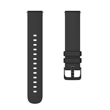 SKALO Silikonearmbånd til Samsung Watch 6 40mm/44mm - Sort