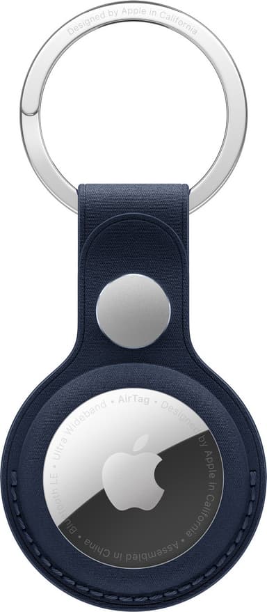Apple FineWoven nøglering til Apple AirTag (Sort)