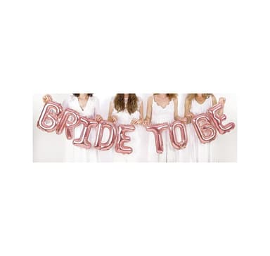 Folieballon ""Bride to be""