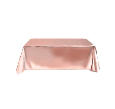Dug Rose Gold metal. 137cm*274cm