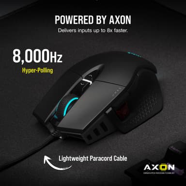 Corsair M65 RGB Ultra Tunable gaming mus (sort)