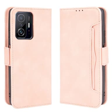 SKALO Xiaomi 11T/11T Pro 6-RUM Pungetaske - Pink