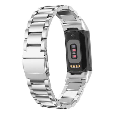 Fitbit Charge 5 rustfrit stål Sølv