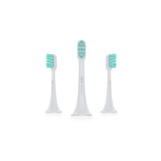 Xiaomi Mi Home elektrisk tandbørstehoved NUN4010GL Til voksne, Hoveder, Antal børstehoveder inkluderet 3, Hvid