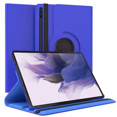 360 drejelig cover Samsung Galaxy Tab S7 FE - Mørkeblå