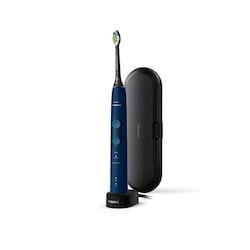 Philips ProtectiveClean 5100 Elektrisk tandbørste HX6851/53 Til voksne, Antal hoveder 2, Mørkeblå, Antal tænder børstetilstande 3