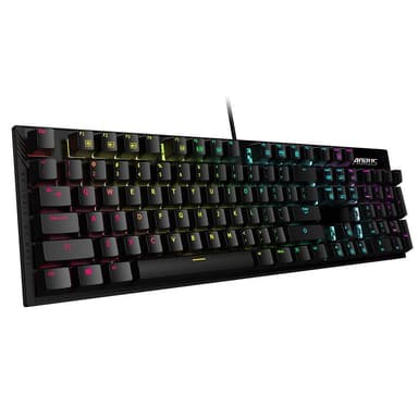Gigabyte AORUS K1, mekanisk, RGB LED -lys, engelsk, sort, kablet