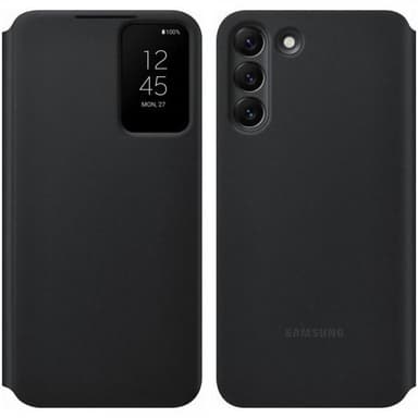 Samsung Original Galaxy S22 Plus Etui Smart Clear View Cover Sort