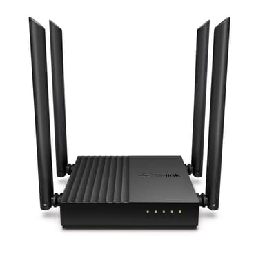 TP-LINK AC1200 Trådløs MU-MIMO Wi-Fi Router Archer C64 802.11ac, 867+400 Mbit/s, Ethernet LAN (RJ-45) porte 4, MU-MiMO Ja, Antennetype 4 x Fast