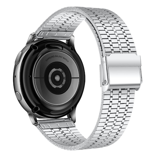 Samsung smartwatch armbånd 20 mm rustfrit stål Sølv