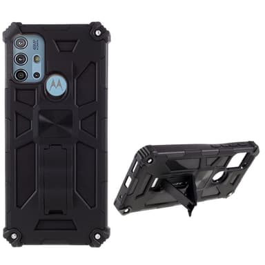 SKALO Moto G20/G30 Armor Phantom Hybrid Cover - Sort