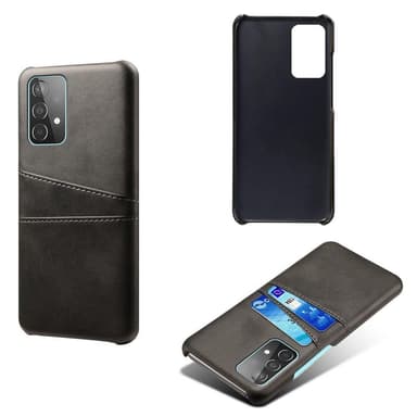 SKALO Samsung A52/A52s PU-læder Kortholder Cover - Sort