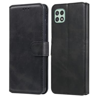 SKALO Samsung A22 5G Classic Pungetui - Sort