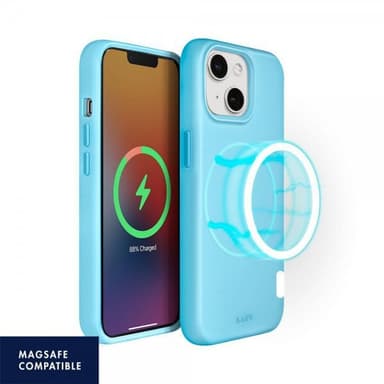LAUT iPhone 13 Cover Huex Pastel MagSafe Baby Blue
