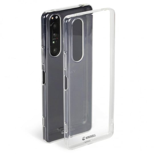 Krusell Sony Xperia 1 III Cover SoftCover Transparent Klar