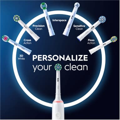 Oral-B Pro 3 elektriske tandbørste 759929 (hvid)