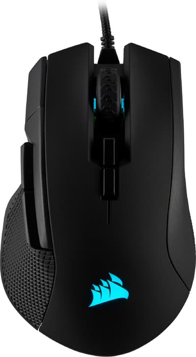 Corsair Ironclaw RGB gaming-mus (sort)