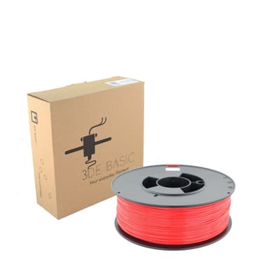 3DE Basic - PLA - Red - 1.75mm - 1kg / Default Title